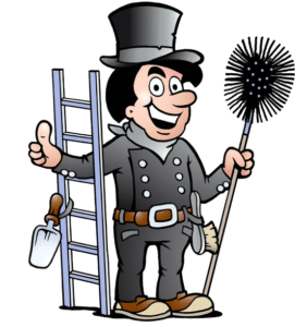 cartoon image of chimney sweep