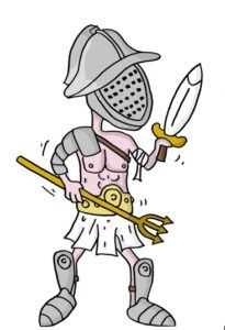 gladiator cartoon