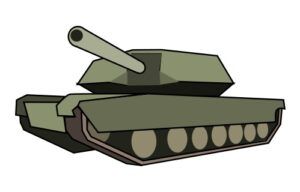 clean world war jokes for kids: tank image